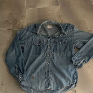 Valentino Light Blue Denim Shirt